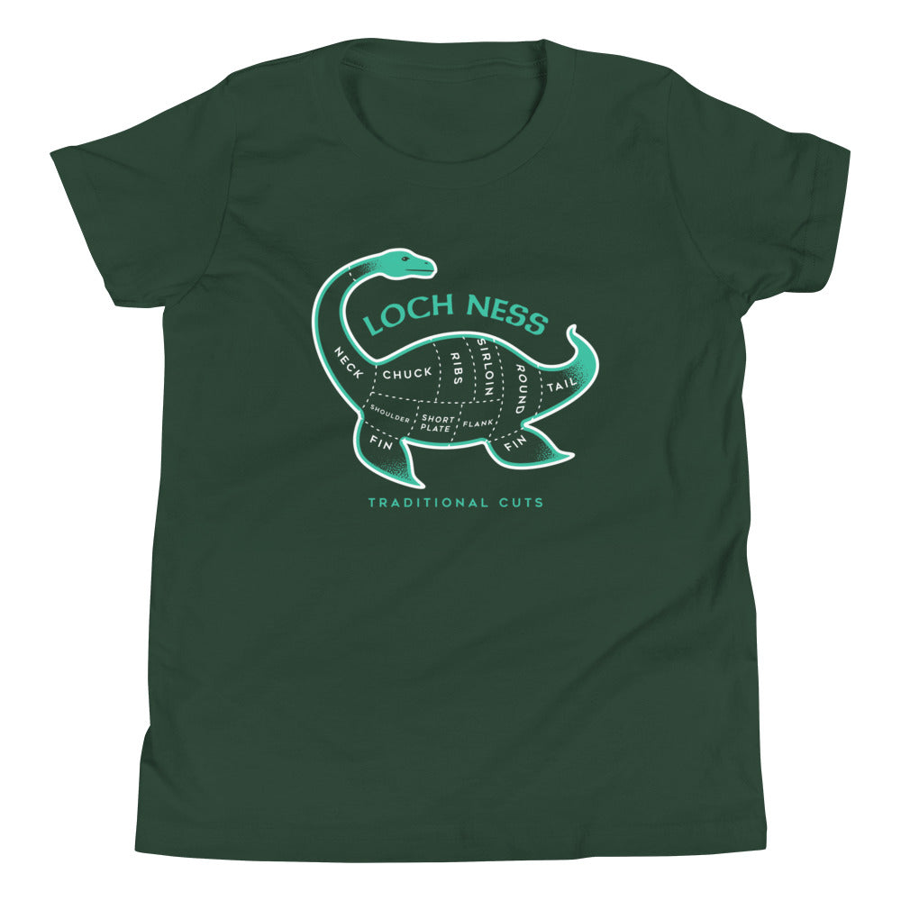 Loch Ness Traditional Cuts Kid's Youth Tee Hoodie, Sweatshirt | CoreVibeTees.com (Image 3)