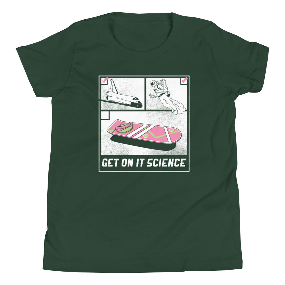 Get On It Science Kid's Youth Tee Hoodie, Sweatshirt | CoreVibeTees.com (Image 4)