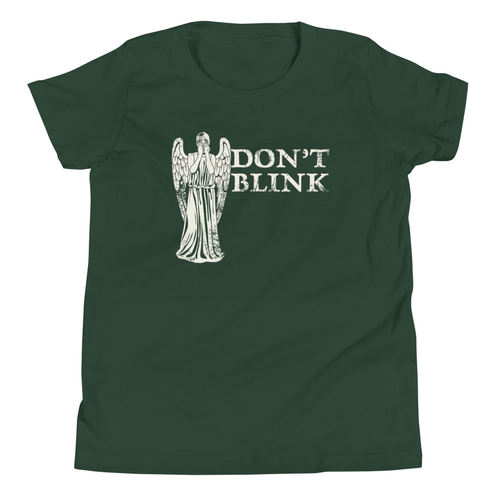 Don't Blink Kid's Youth Tee Hoodie, Sweatshirt | CoreVibeTees.com (Image 3)