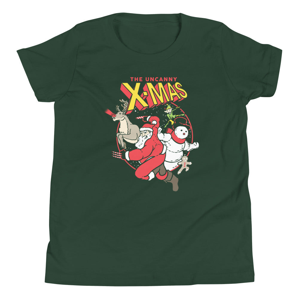 The Uncanny X-Mas Kid's Youth Tee Hoodie, Sweatshirt | CoreVibeTees.com (Image 4)