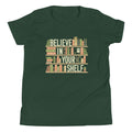 Believe In Your Shelf Kid's Youth Tee Hoodie, Sweatshirt | CoreVibeTees.com (Image 1)