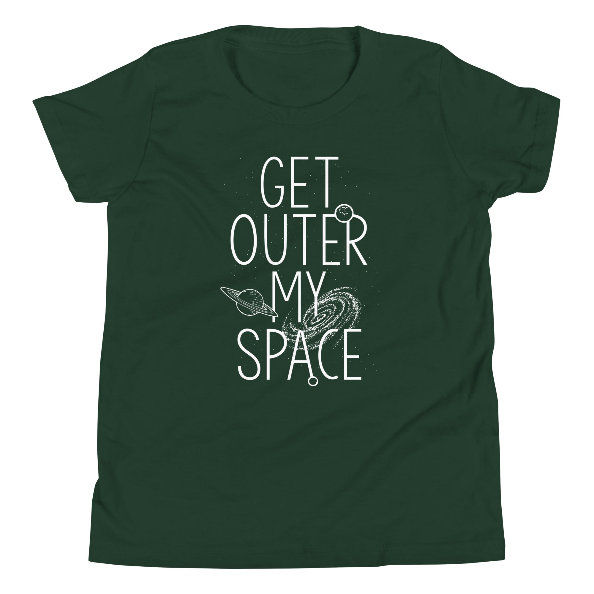 Get Outer My Space Kid's Youth Tee Hoodie, Sweatshirt | CoreVibeTees.com (Image 4)