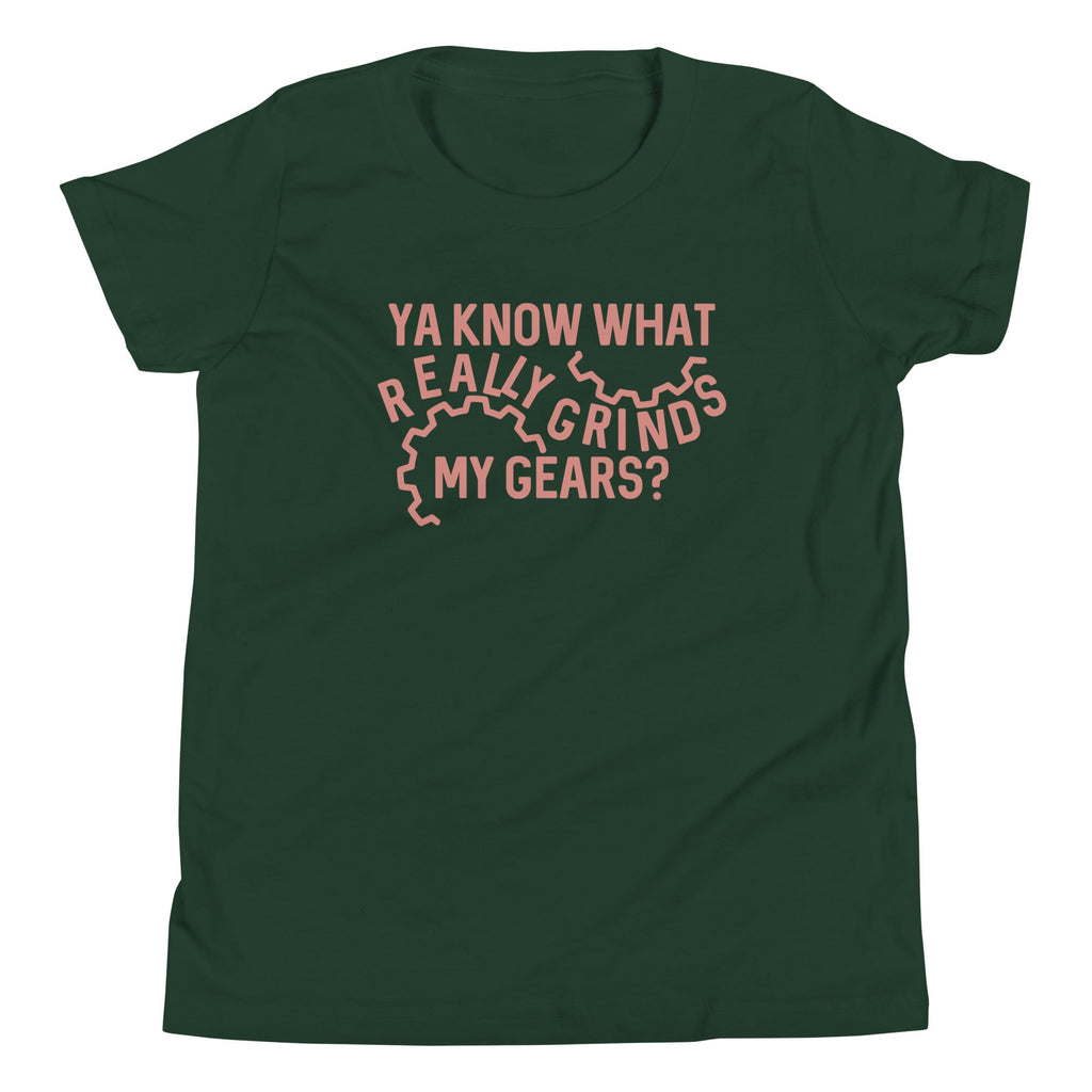 Grinds My Gears Kid's Youth Tee Hoodie, Sweatshirt | CoreVibeTees.com (Image 4)