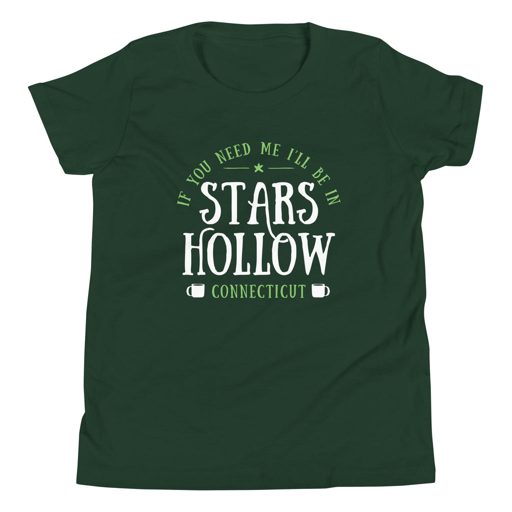 Stars Hollow Kid's Youth Tee Hoodie, Sweatshirt | CoreVibeTees.com (Image 4)