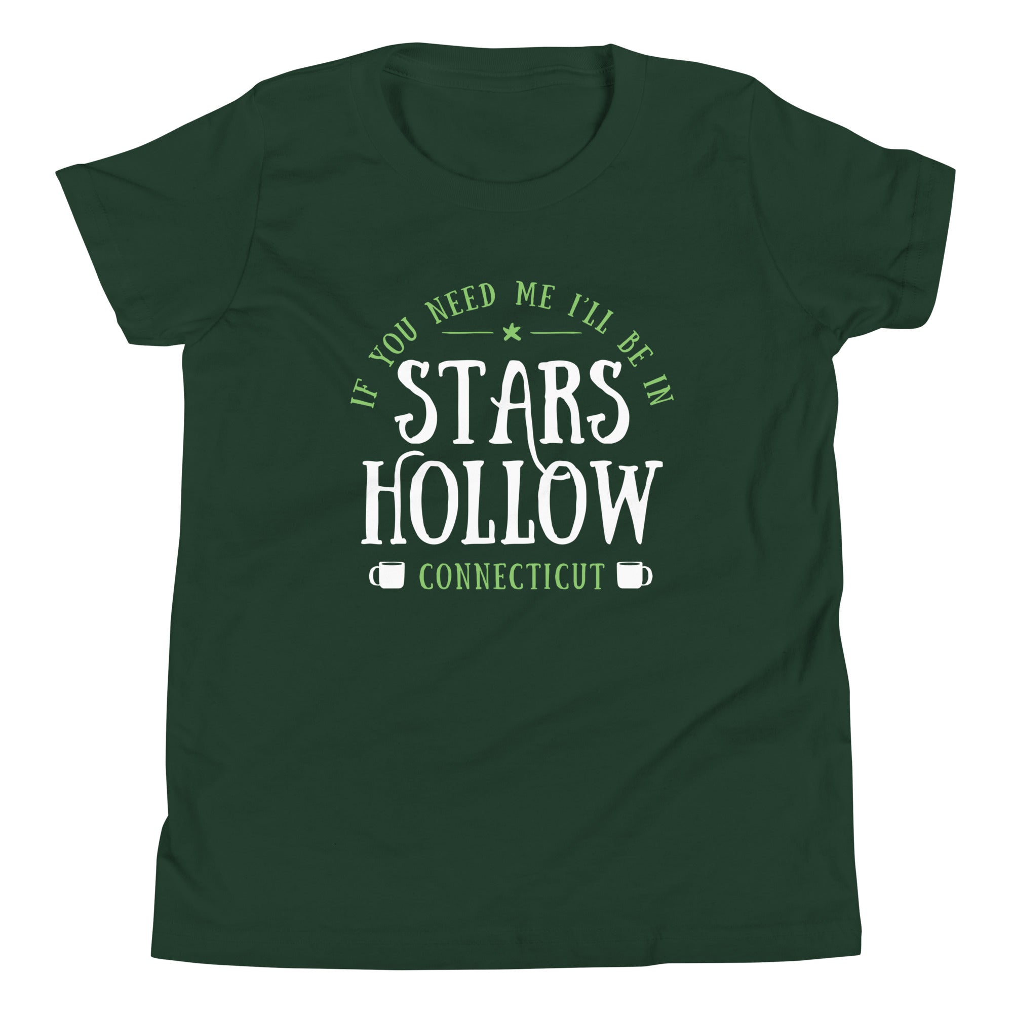 Stars Hollow Kid's Youth Tee Hoodie, Sweatshirt | CoreVibeTees.com (Image 4)