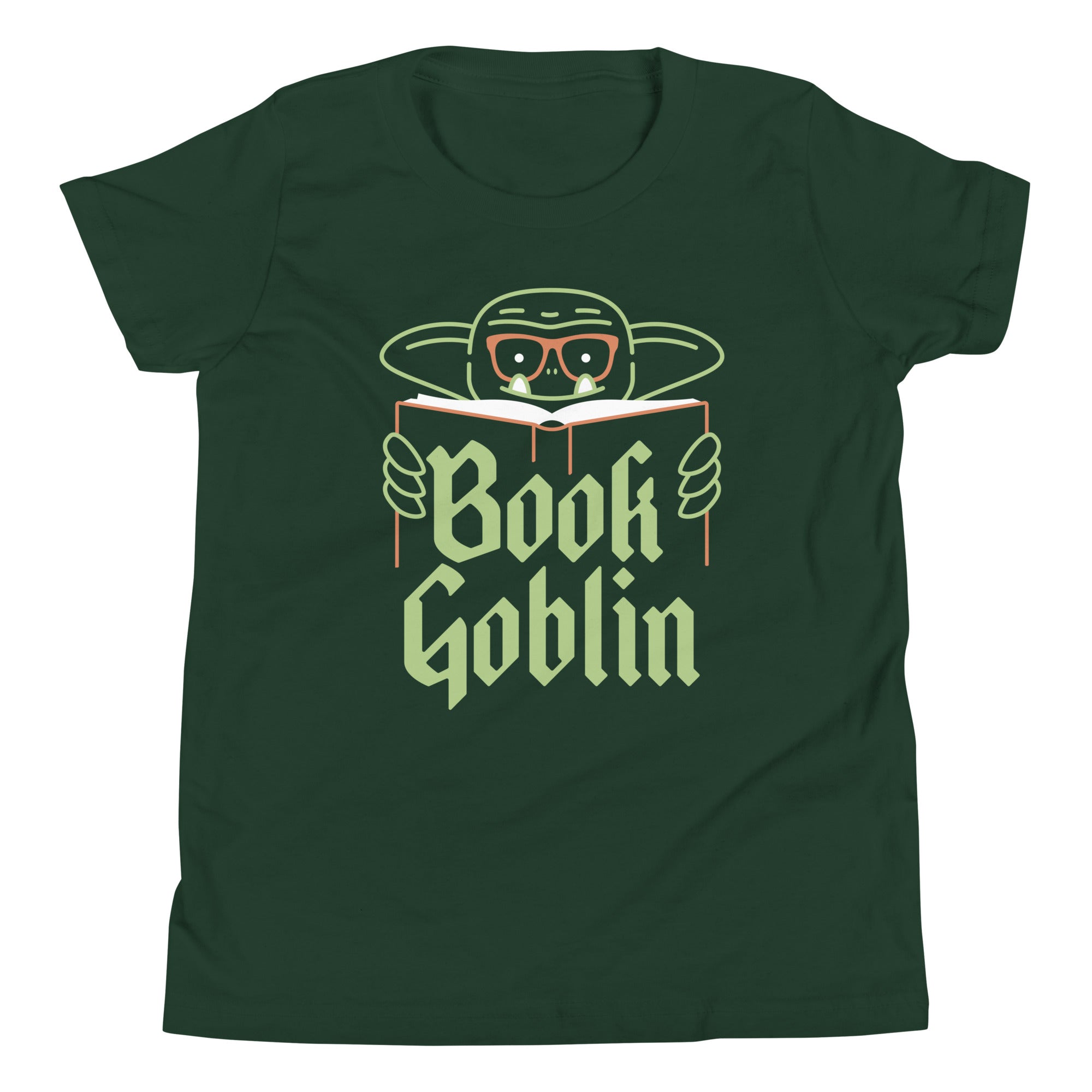 Book Goblin Kid's Youth Tee Hoodie, Sweatshirt | CoreVibeTees.com (Image 4)