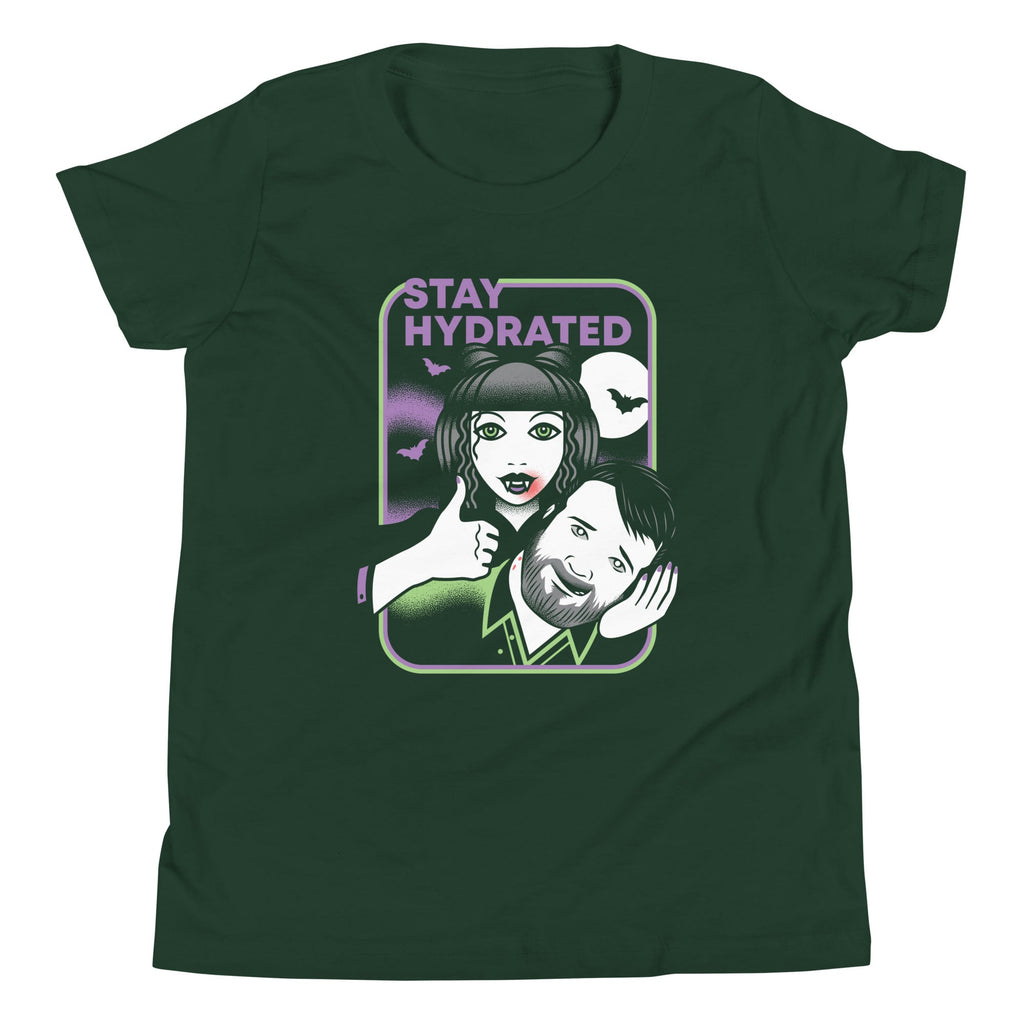 Stay Hydrated Kid's Youth Tee Hoodie, Sweatshirt | CoreVibeTees.com (Image 3)