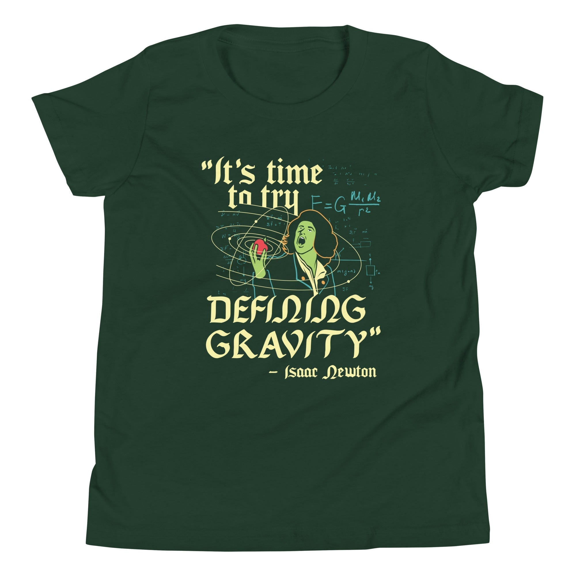 It's Time To Try Defining Gravity Kid's Youth Tee Hoodie, Sweatshirt | CoreVibeTees.com (Image 4)