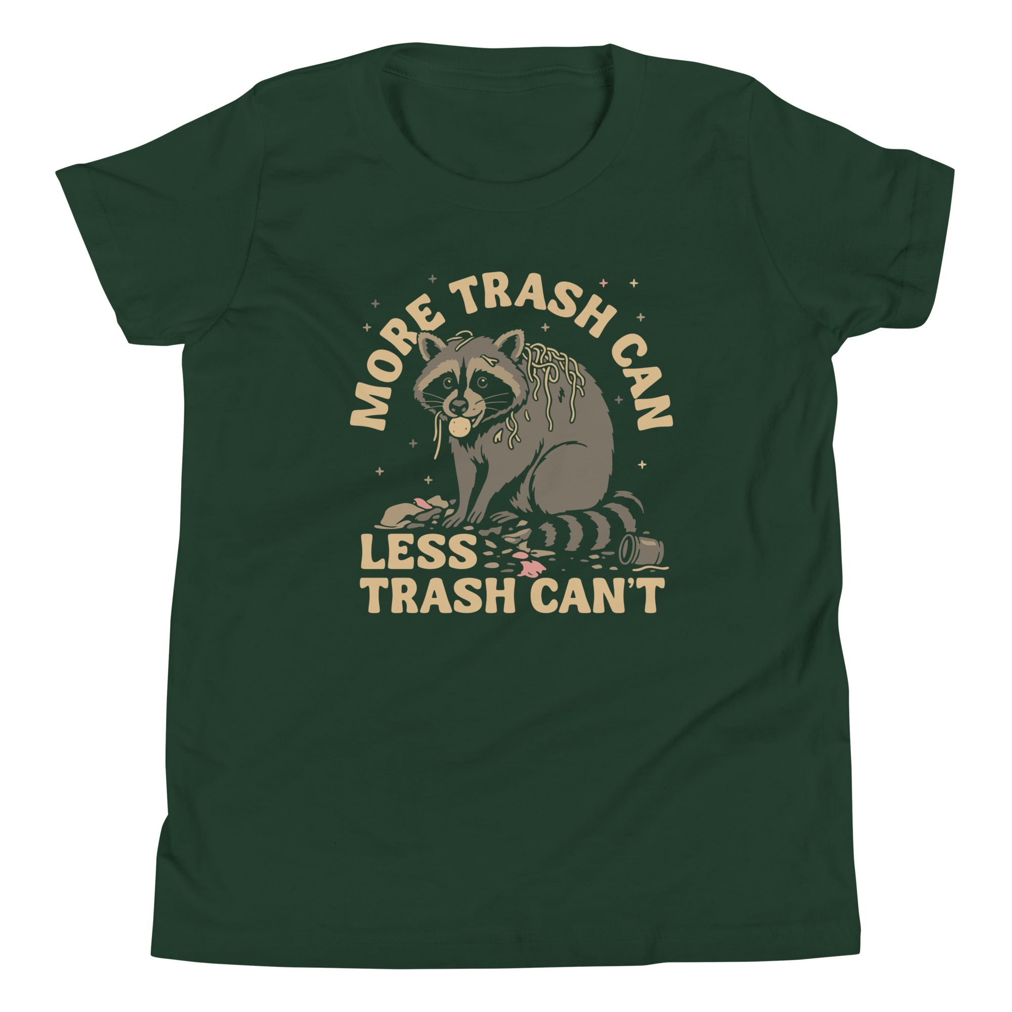 More Trash Can Less Trash Can't Kid's Youth Tee Hoodie, Sweatshirt | CoreVibeTees.com (Image 4)