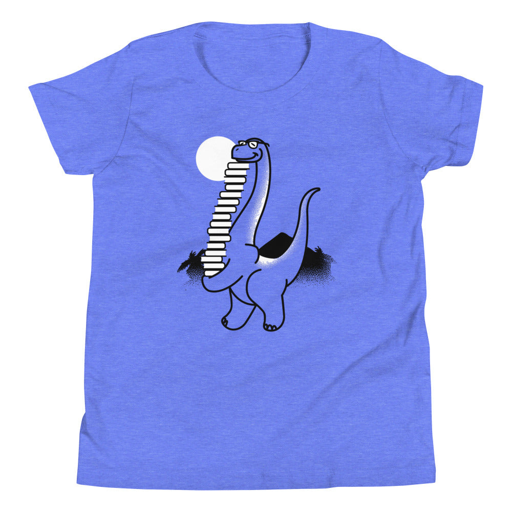 Bookosaurus Kid's Youth Tee Hoodie, Sweatshirt | CoreVibeTees.com (Image 2)