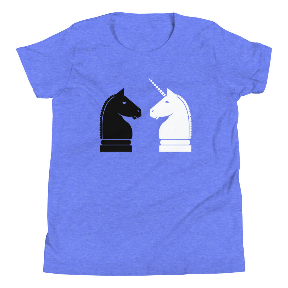 Chess Unicorn Kid's Youth Tee Hoodie, Sweatshirt | CoreVibeTees.com (Image 5)