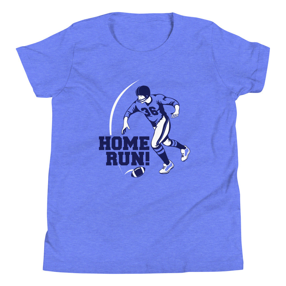 Home Run! Kid's Youth Tee Hoodie, Sweatshirt | CoreVibeTees.com (Image 1)