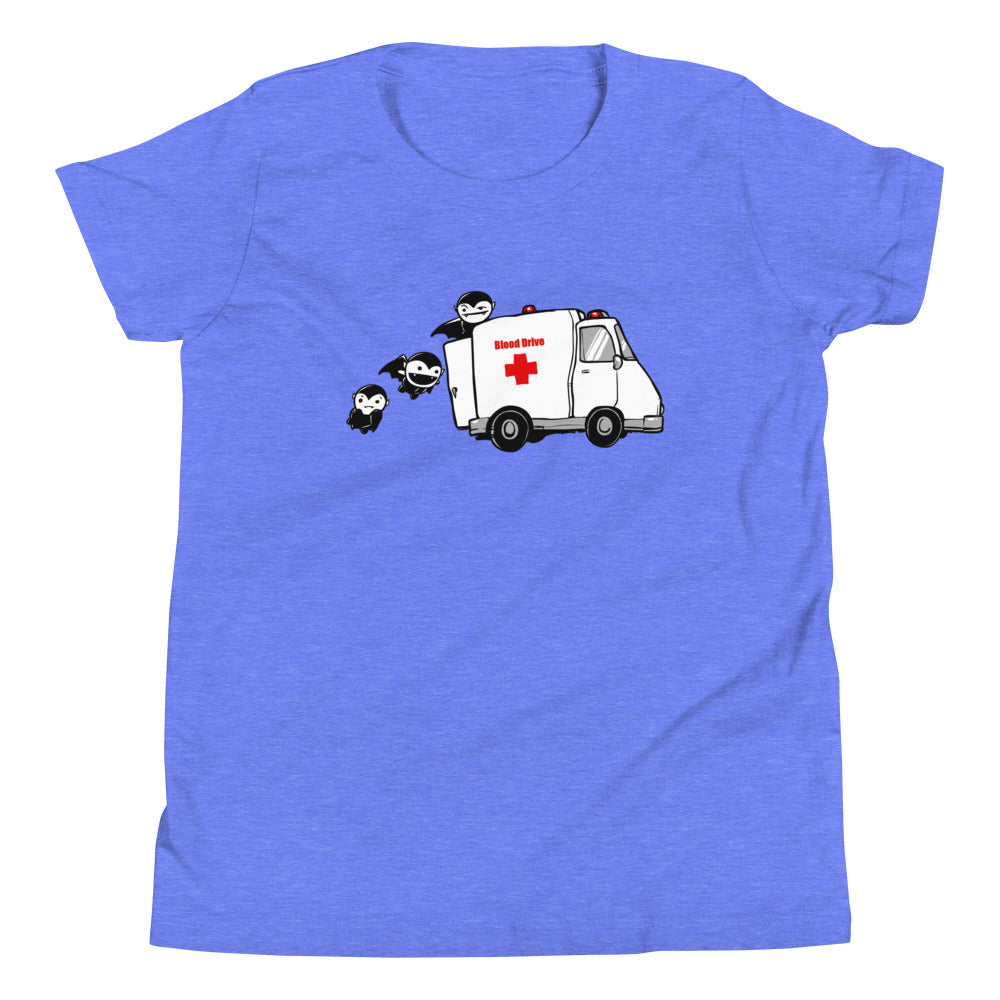 Blood Drive Vampires Kid's Youth Tee Hoodie, Sweatshirt | CoreVibeTees.com (Image 5)