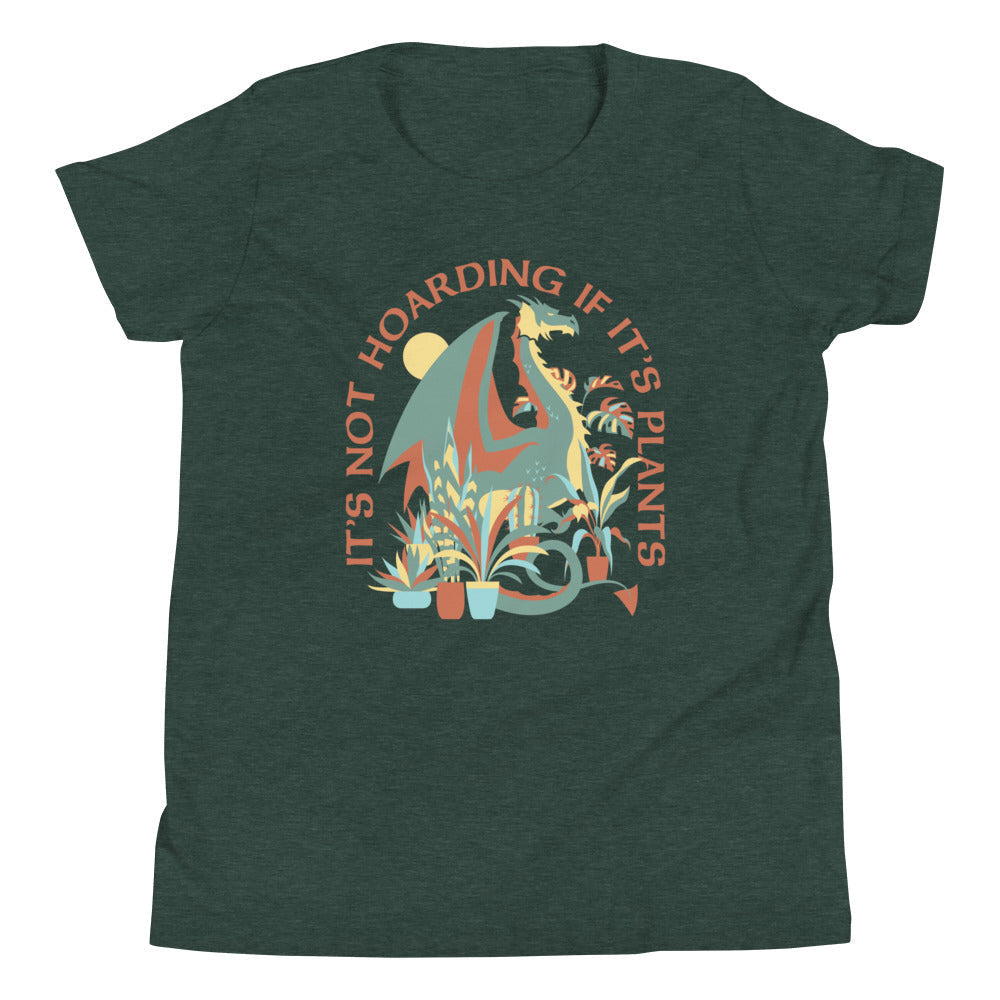 It's Not Hoarding If It's Plants Kid's Youth Tee Hoodie, Sweatshirt | CoreVibeTees.com (Image 5)