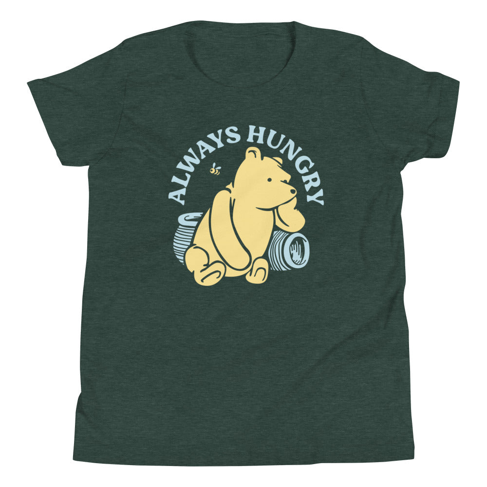 Always Hungry Kid's Youth Tee Hoodie, Sweatshirt | CoreVibeTees.com (Image 5)