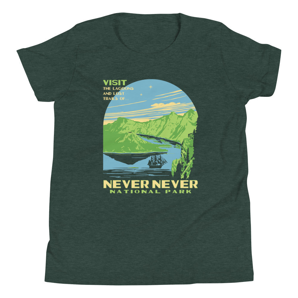 Never Never National Park Kid's Youth Tee Hoodie, Sweatshirt | CoreVibeTees.com (Image 4)