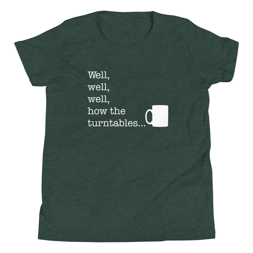 Well, Well, Well, How The Turntables Kid's Youth Tee Hoodie, Sweatshirt | CoreVibeTees.com (Image 4)