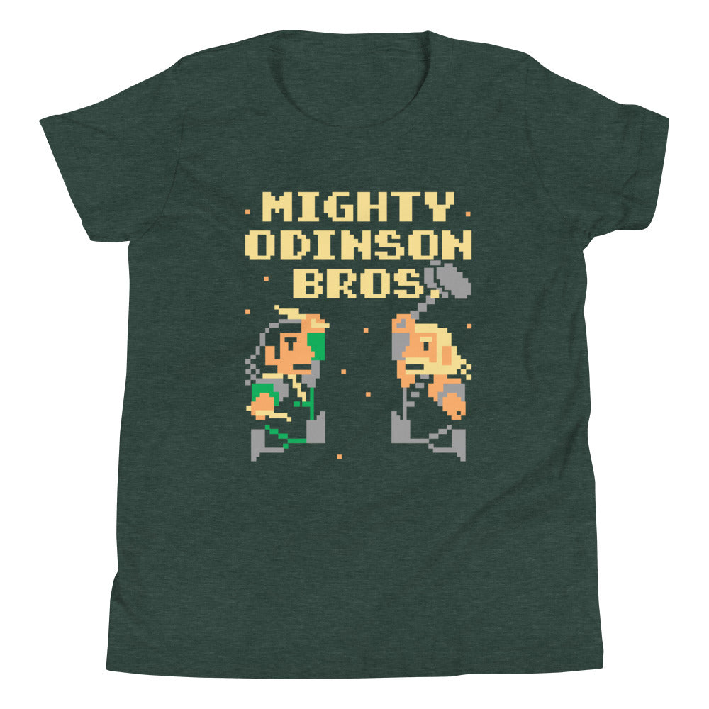 Mighty Odinson Bros Kid's Youth Tee Hoodie, Sweatshirt | CoreVibeTees.com (Image 4)
