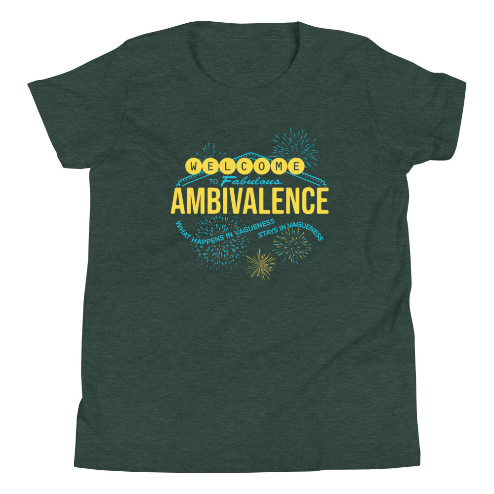 Welcome To Fabulous Ambivalence Kid's Youth Tee Hoodie, Sweatshirt | CoreVibeTees.com (Image 4)
