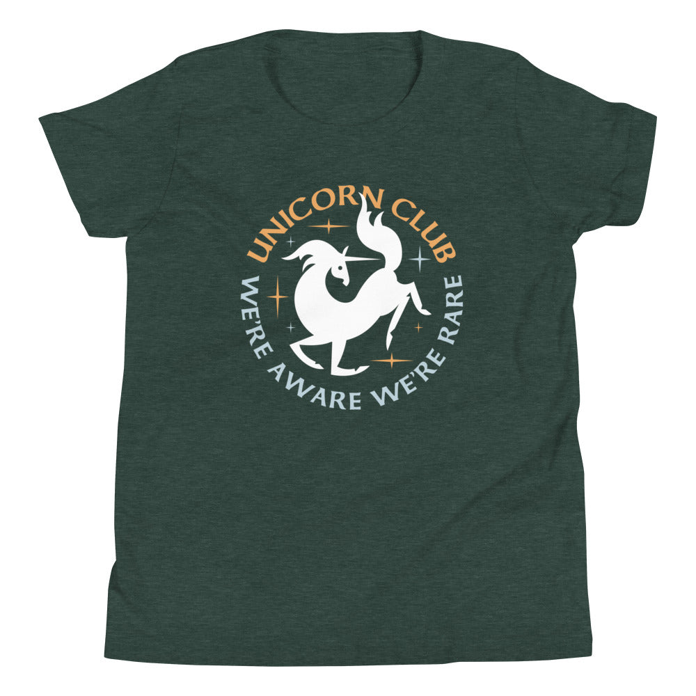 Unicorn Club Kid's Youth Tee Hoodie, Sweatshirt | CoreVibeTees.com (Image 4)