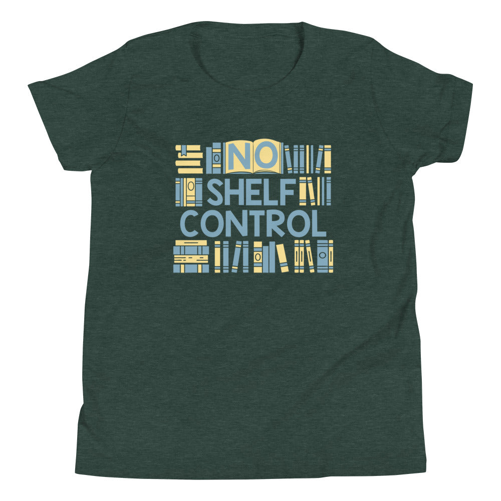 No Shelf Control Kid's Youth Tee Hoodie, Sweatshirt | CoreVibeTees.com (Image 5)