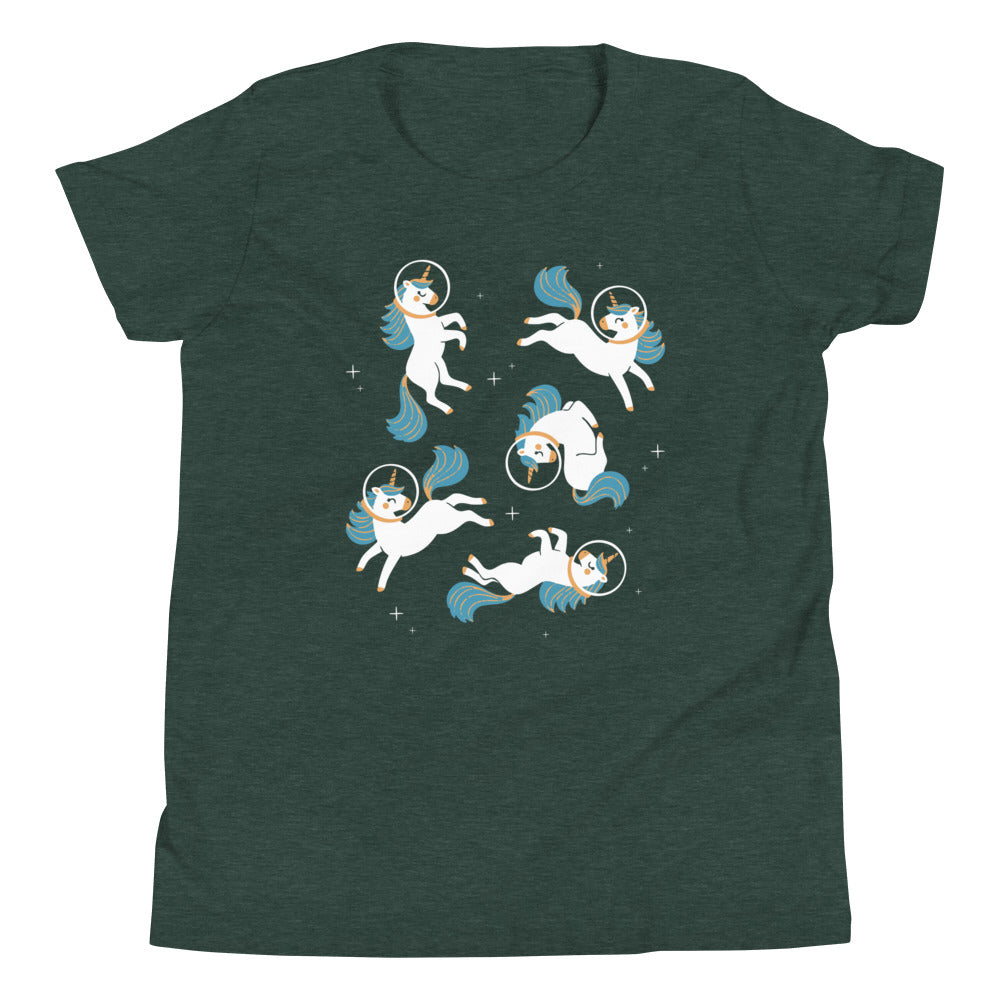 Unicorns In Space Kid's Youth Tee Hoodie, Sweatshirt | CoreVibeTees.com (Image 5)