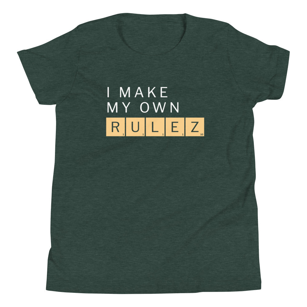 I Make My Own Rulez Kid's Youth Tee Hoodie, Sweatshirt | CoreVibeTees.com (Image 5)