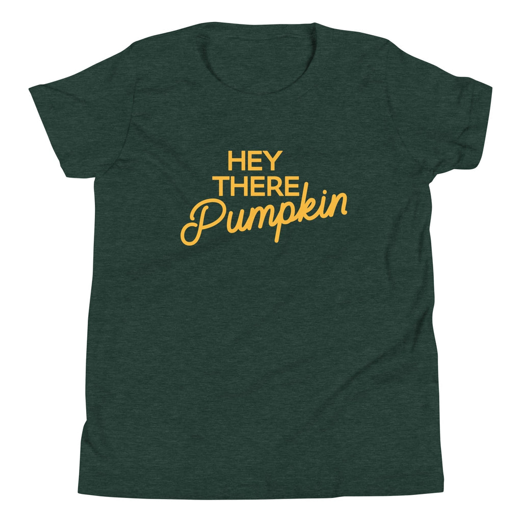 Hey There Pumpkin Kid's Youth Tee Hoodie, Sweatshirt | CoreVibeTees.com (Image 5)