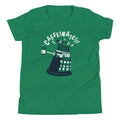 Caffeinate!!! Kid's Youth Tee Hoodie, Sweatshirt | CoreVibeTees.com (Image 1)