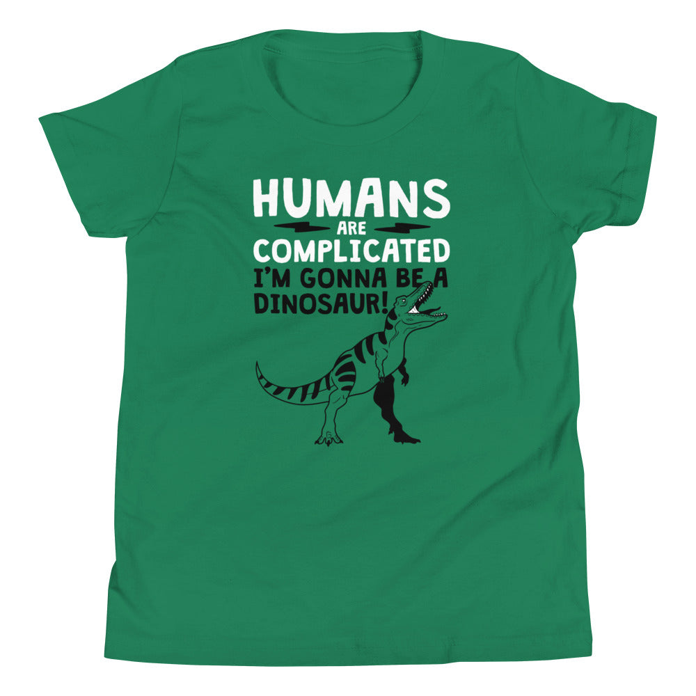 Humans Are Complicated Kid's Youth Tee Hoodie, Sweatshirt | CoreVibeTees.com (Image 3)