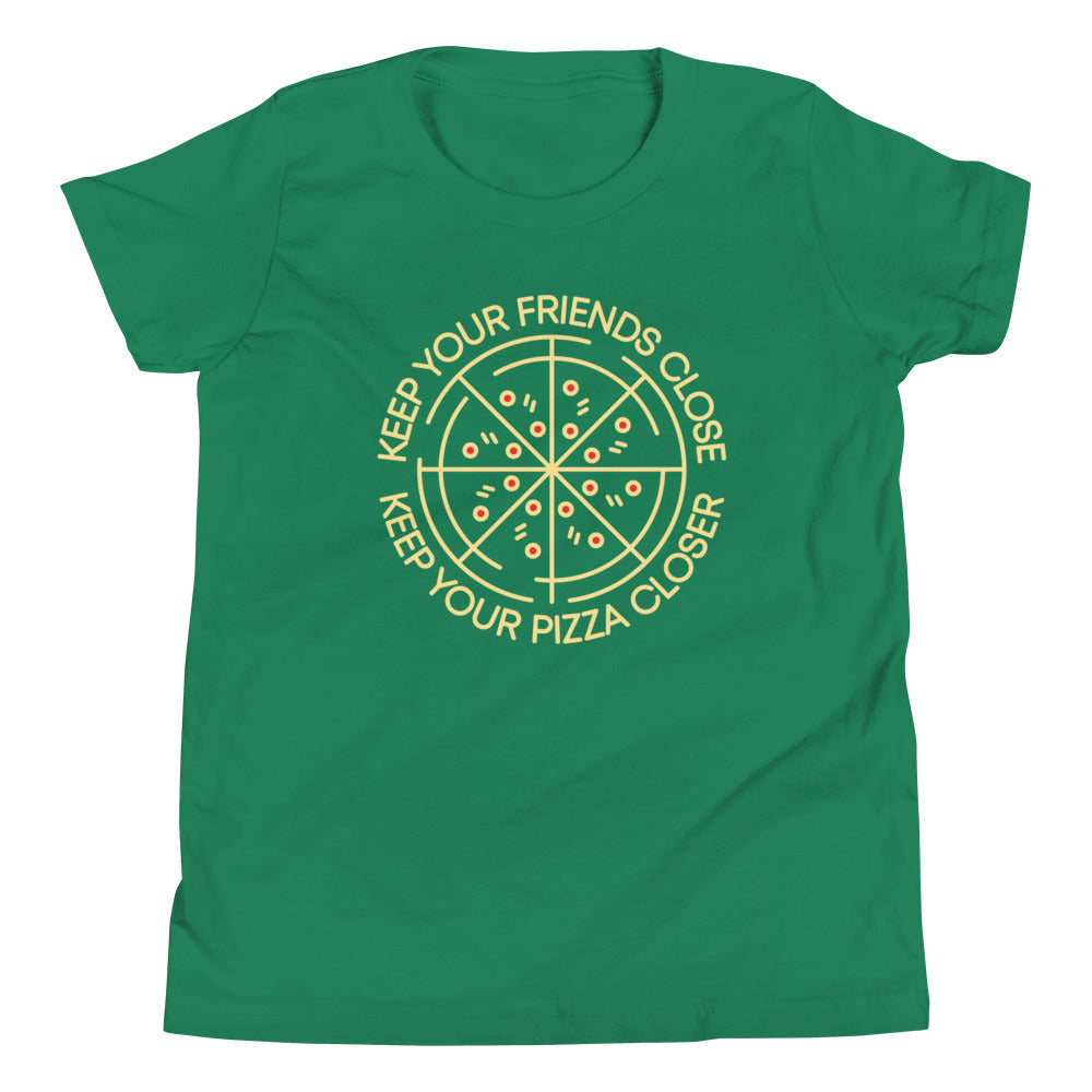 Keep Your Pizza Closer Kid's Youth Tee Hoodie, Sweatshirt | CoreVibeTees.com (Image 5)