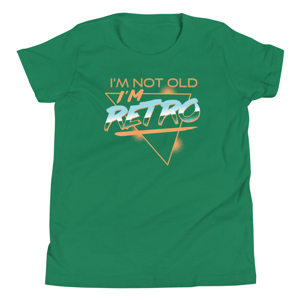 I'm Not Old I'm Retro Kid's Youth Tee Hoodie, Sweatshirt | CoreVibeTees.com (Image 5)