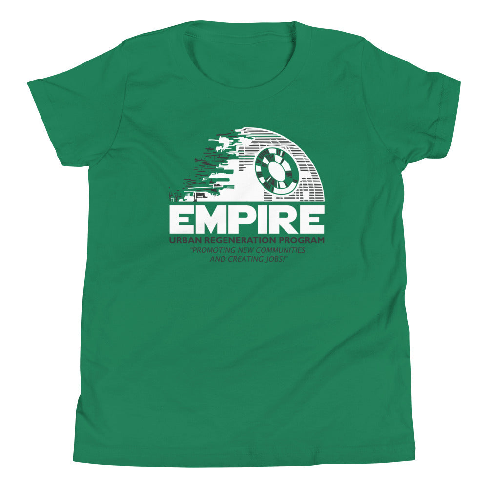 Empire Urban Regeneration Kid's Youth Tee Hoodie, Sweatshirt | CoreVibeTees.com (Image 3)