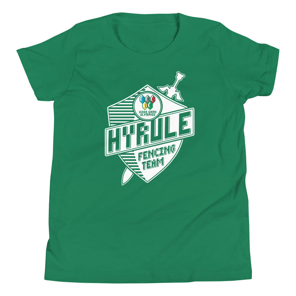 Hyrule Fencing Team Kid's Youth Tee Hoodie, Sweatshirt | CoreVibeTees.com (Image 5)