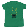 Catcus Kid's Youth Tee Hoodie, Sweatshirt | CoreVibeTees.com (Image 1)