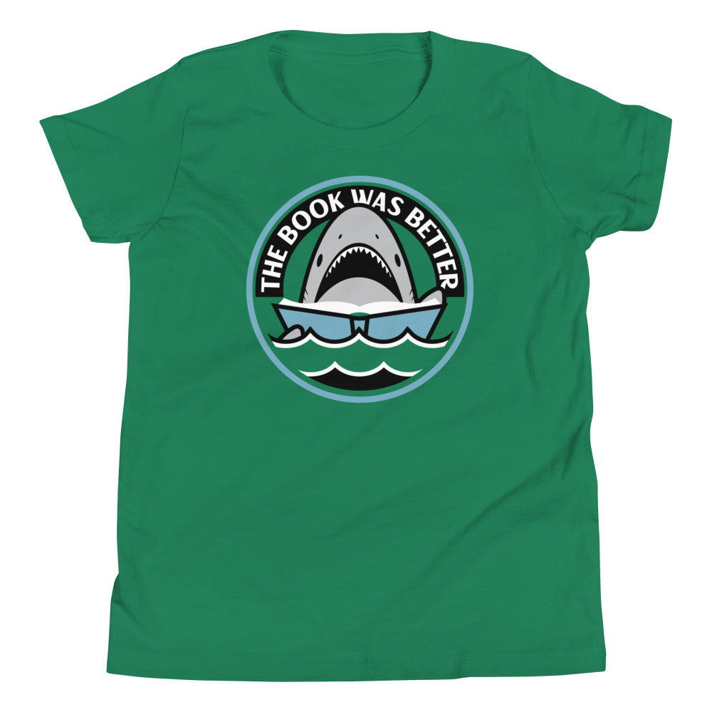 The Book Was Better Kid's Youth Tee Hoodie, Sweatshirt | CoreVibeTees.com (Image 3)