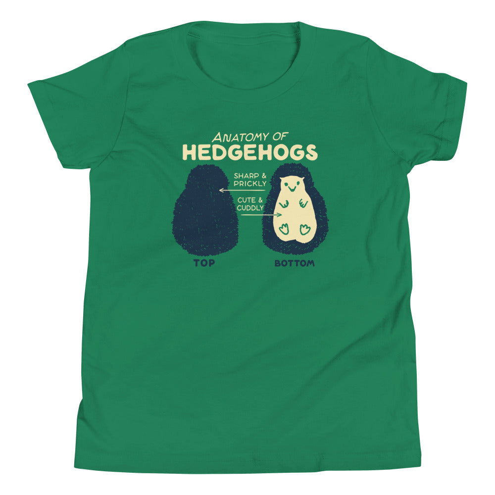 Anatomy Of Hedgehogs Kid's Youth Tee Hoodie, Sweatshirt | CoreVibeTees.com (Image 3)