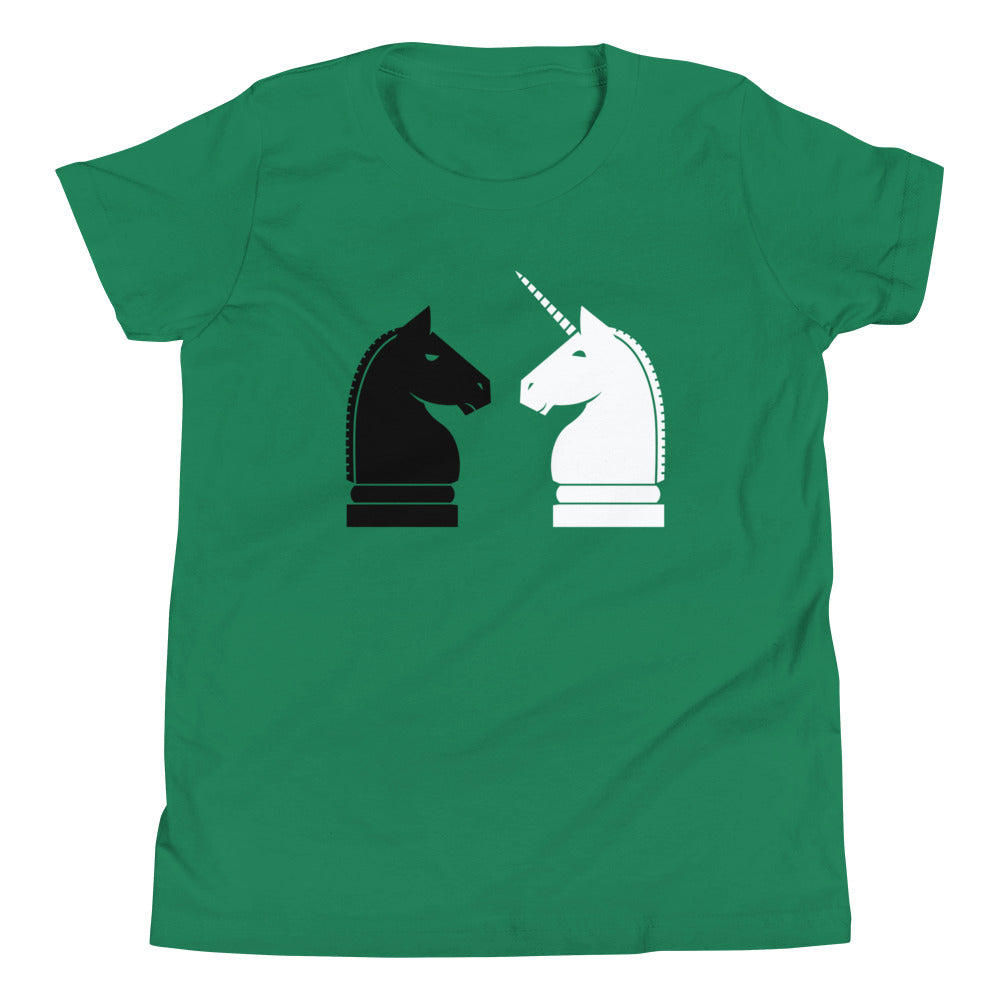 Chess Unicorn Kid's Youth Tee Hoodie, Sweatshirt | CoreVibeTees.com (Image 4)