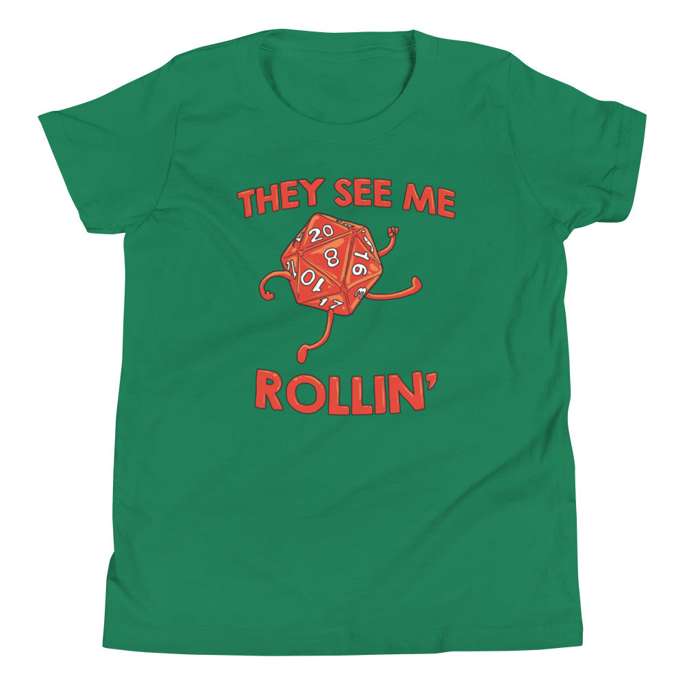 They See Me Rollin' Kid's Youth Tee Hoodie, Sweatshirt | CoreVibeTees.com (Image 3)