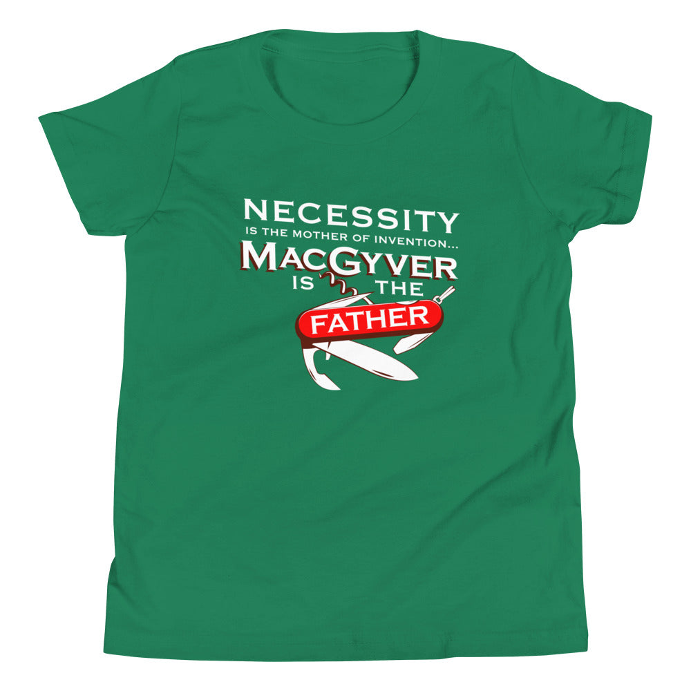 Necessity Is The Mother Kid's Youth Tee Hoodie, Sweatshirt | CoreVibeTees.com (Image 5)