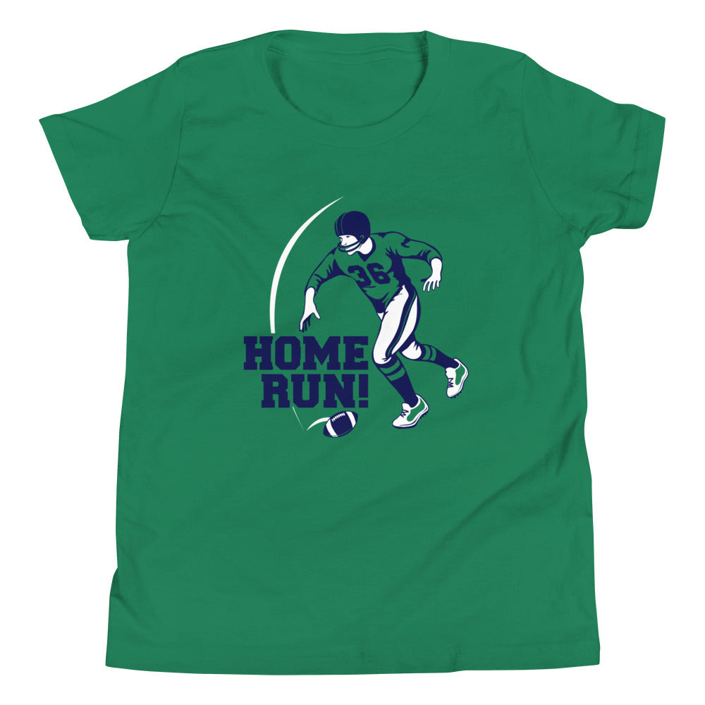 Home Run! Kid's Youth Tee Hoodie, Sweatshirt | CoreVibeTees.com (Image 3)