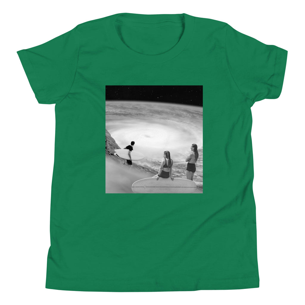 Surf's Up Kid's Youth Tee Hoodie, Sweatshirt | CoreVibeTees.com (Image 2)
