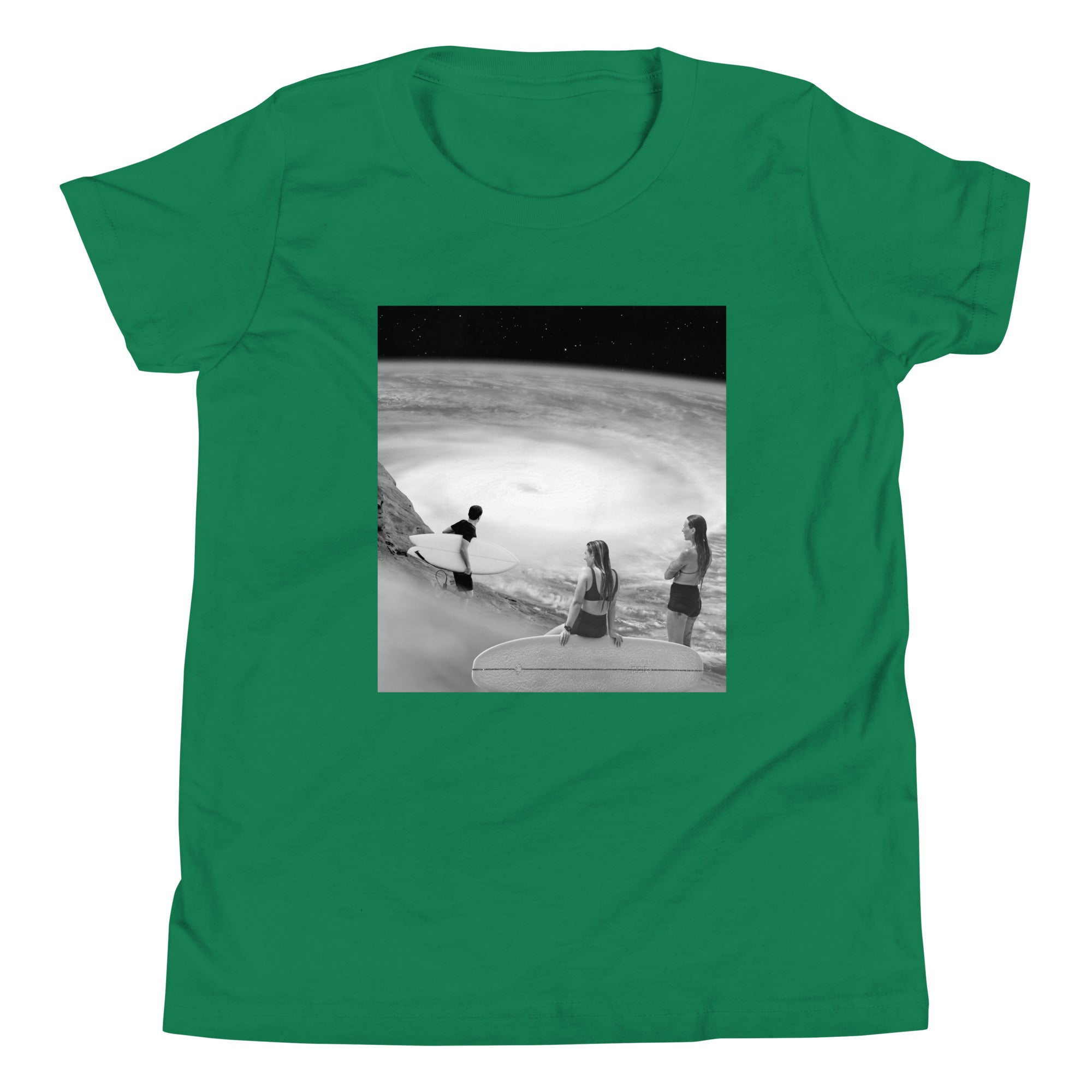 Surf's Up Kid's Youth Tee Hoodie, Sweatshirt | CoreVibeTees.com (Image 2)