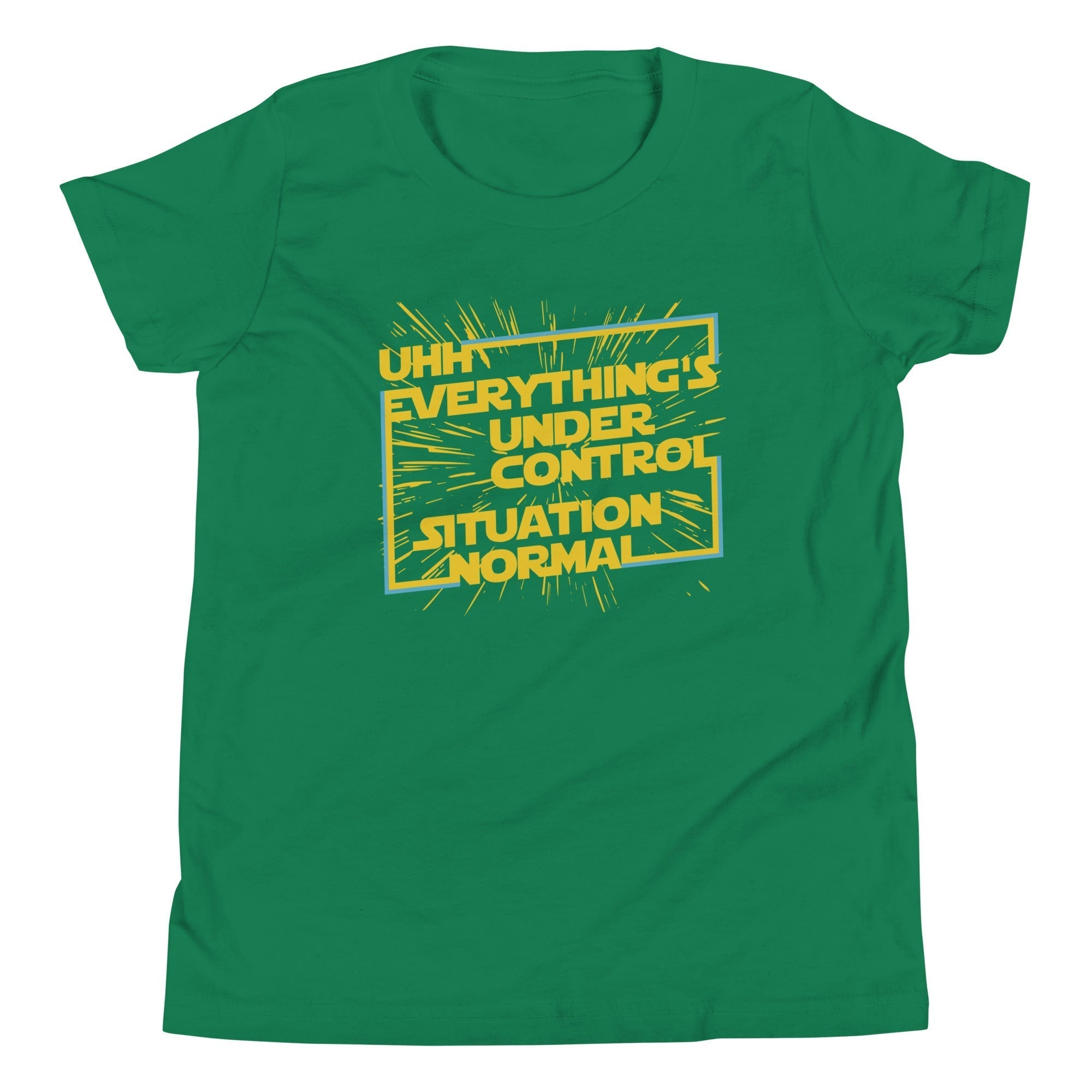 Everything's Under Control Situation Normal Kid's Youth Tee Hoodie, Sweatshirt | CoreVibeTees.com (Image 5)
