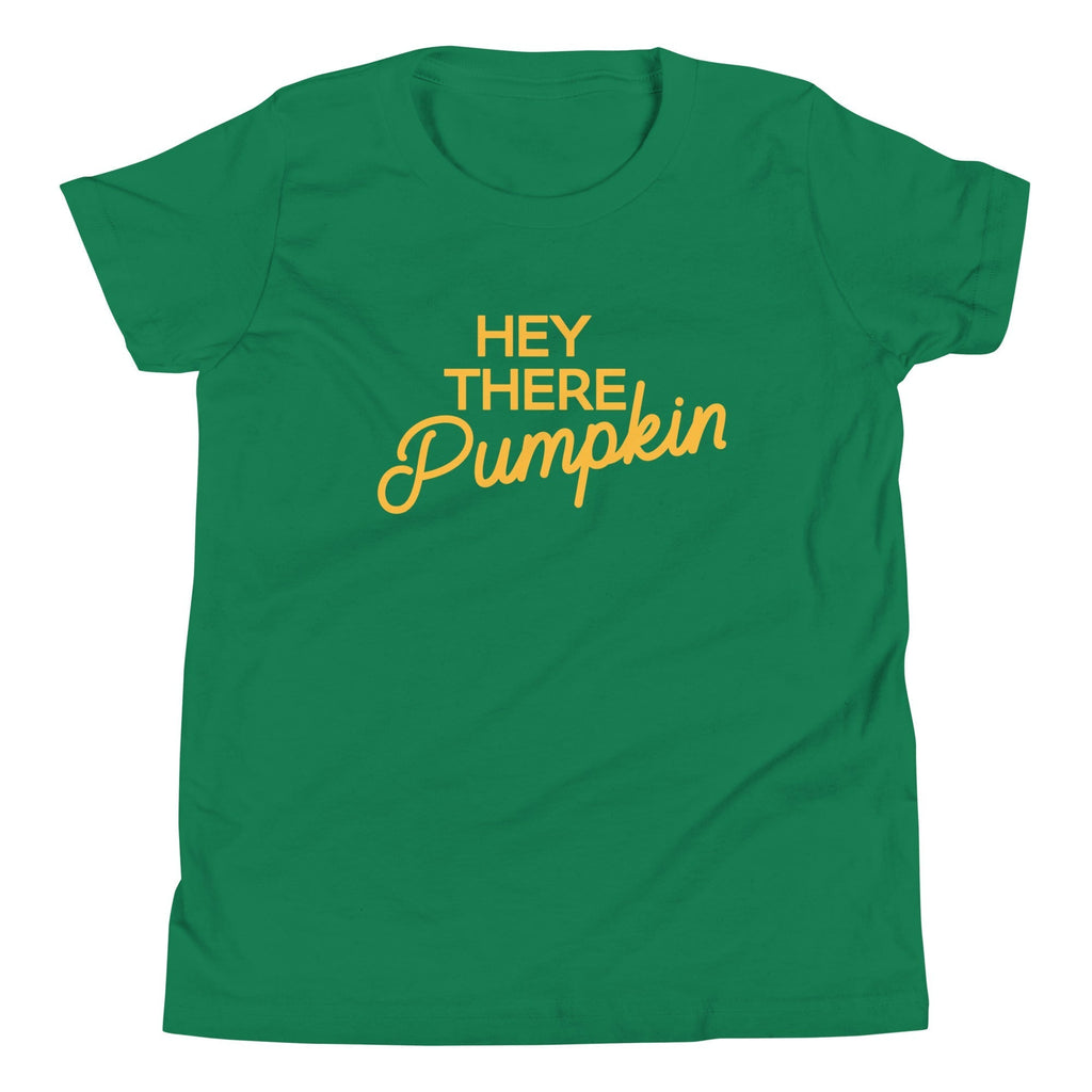 Hey There Pumpkin Kid's Youth Tee Hoodie, Sweatshirt | CoreVibeTees.com (Image 1)