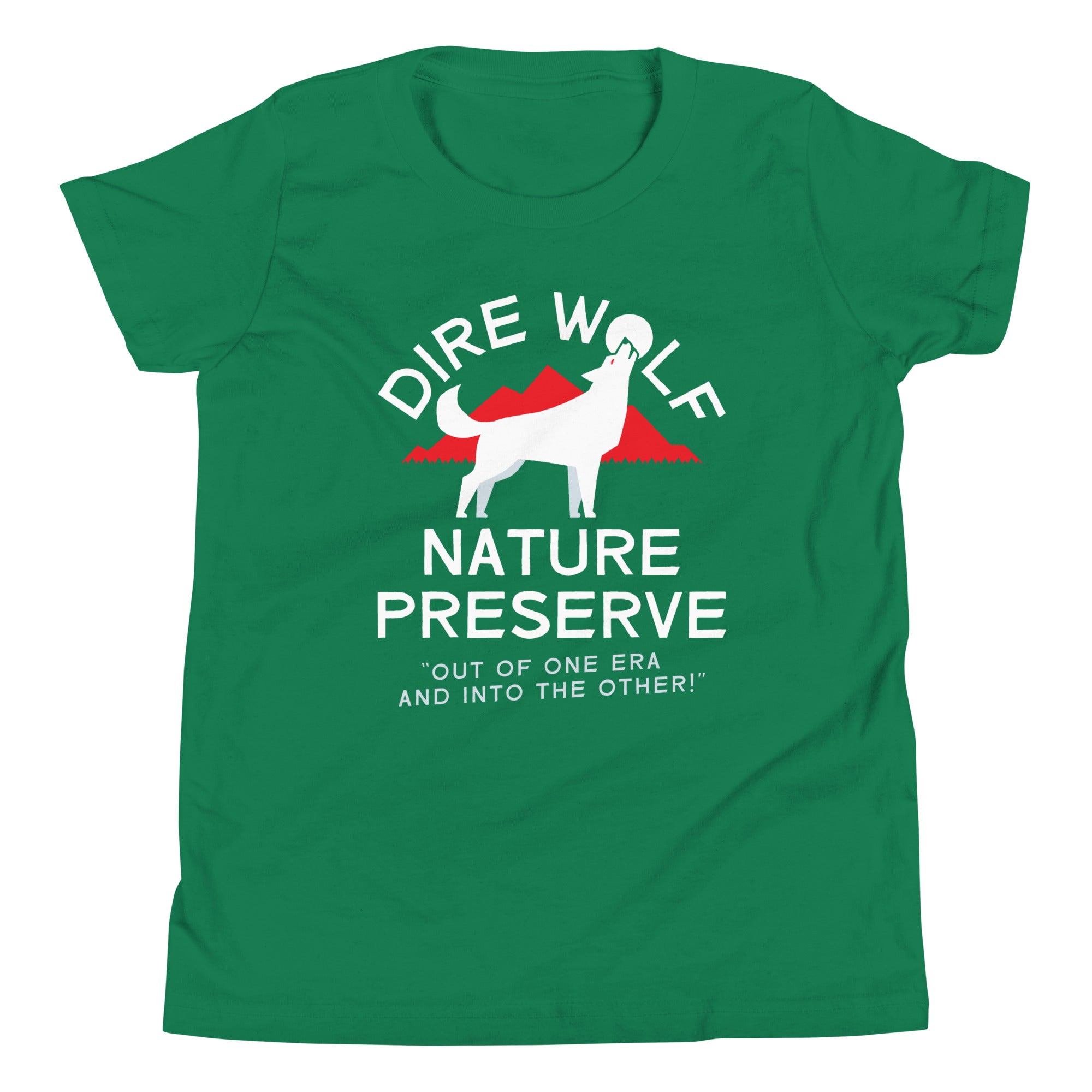 Dire Wolf Nature Preserve Kid's Youth Tee Hoodie, Sweatshirt | CoreVibeTees.com (Image 5)