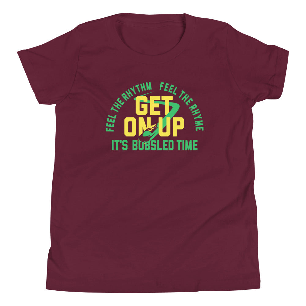 It's Bobsled Time Kid's Youth Tee Hoodie, Sweatshirt | CoreVibeTees.com (Image 3)
