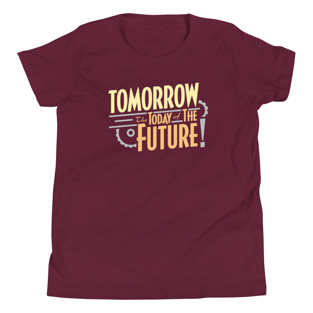 Tomorrow, The Today Of The Future Kid's Youth Tee Hoodie, Sweatshirt | CoreVibeTees.com (Image 3)