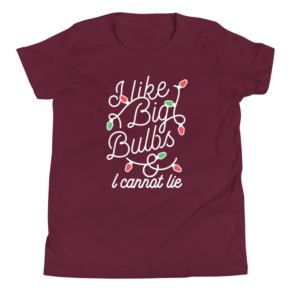 I Like Big Bulbs & I Cannot Lie Kid's Youth Tee Hoodie, Sweatshirt | CoreVibeTees.com (Image 4)