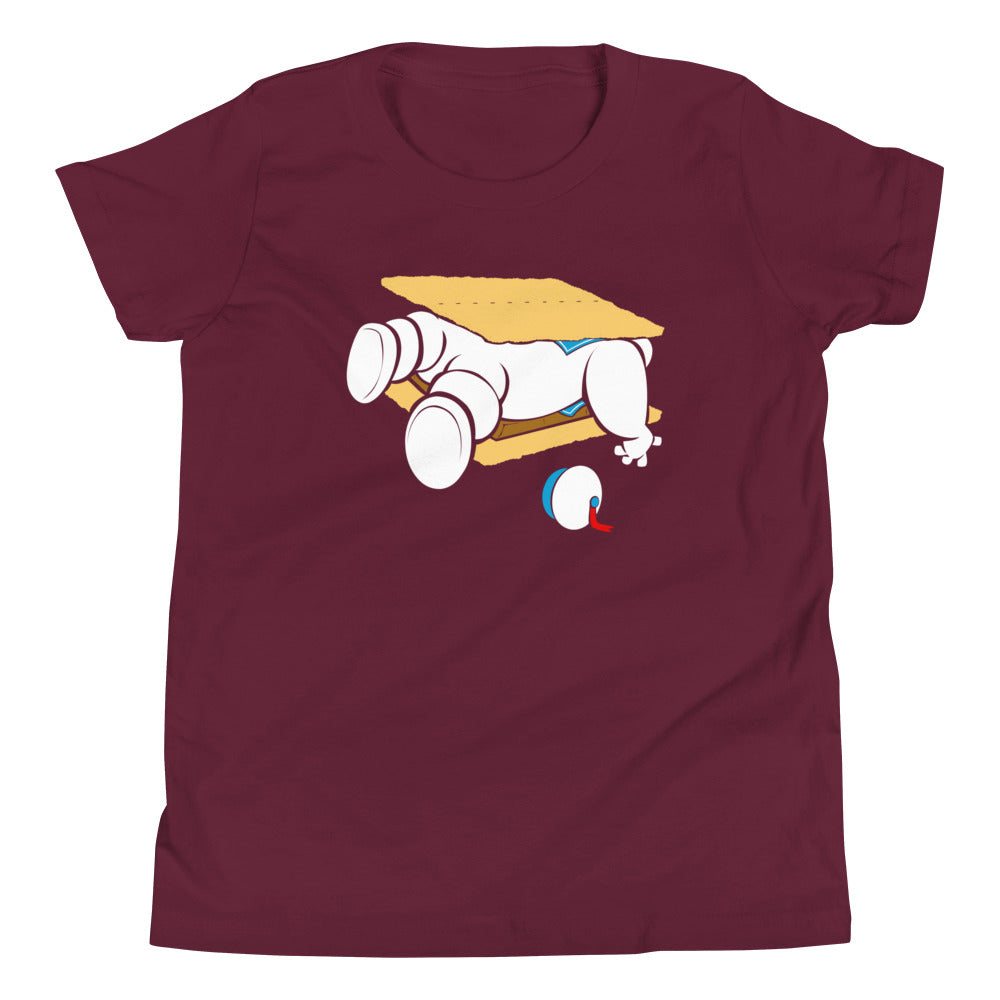 Stay S'more Kid's Youth Tee Hoodie, Sweatshirt | CoreVibeTees.com (Image 3)